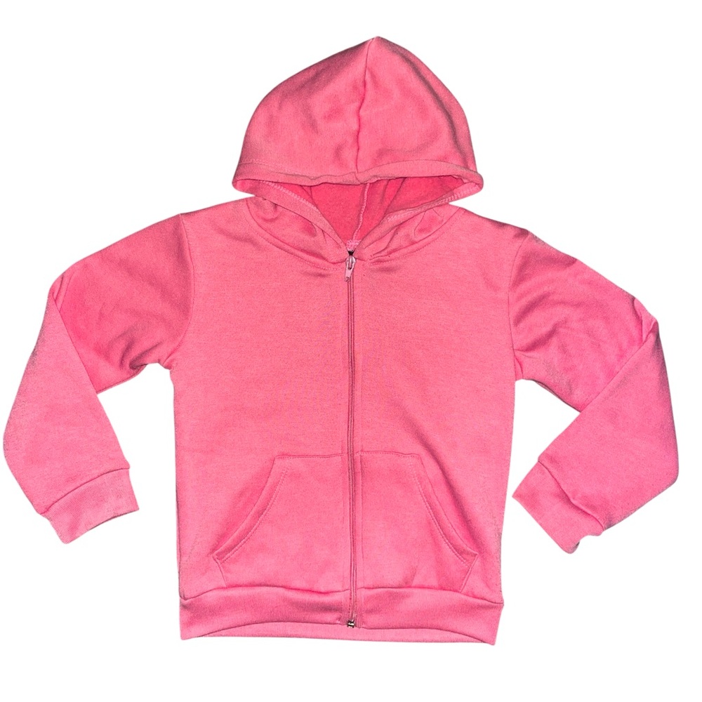 Real Love Vibrant Pink Kids Hoodie